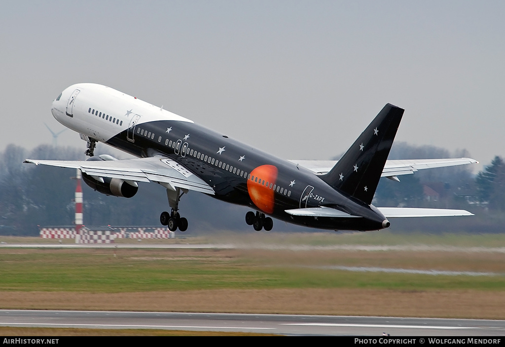 Aircraft Photo of G-ZAPX | Boeing 757-256 | Titan Airways | AirHistory.net #558921