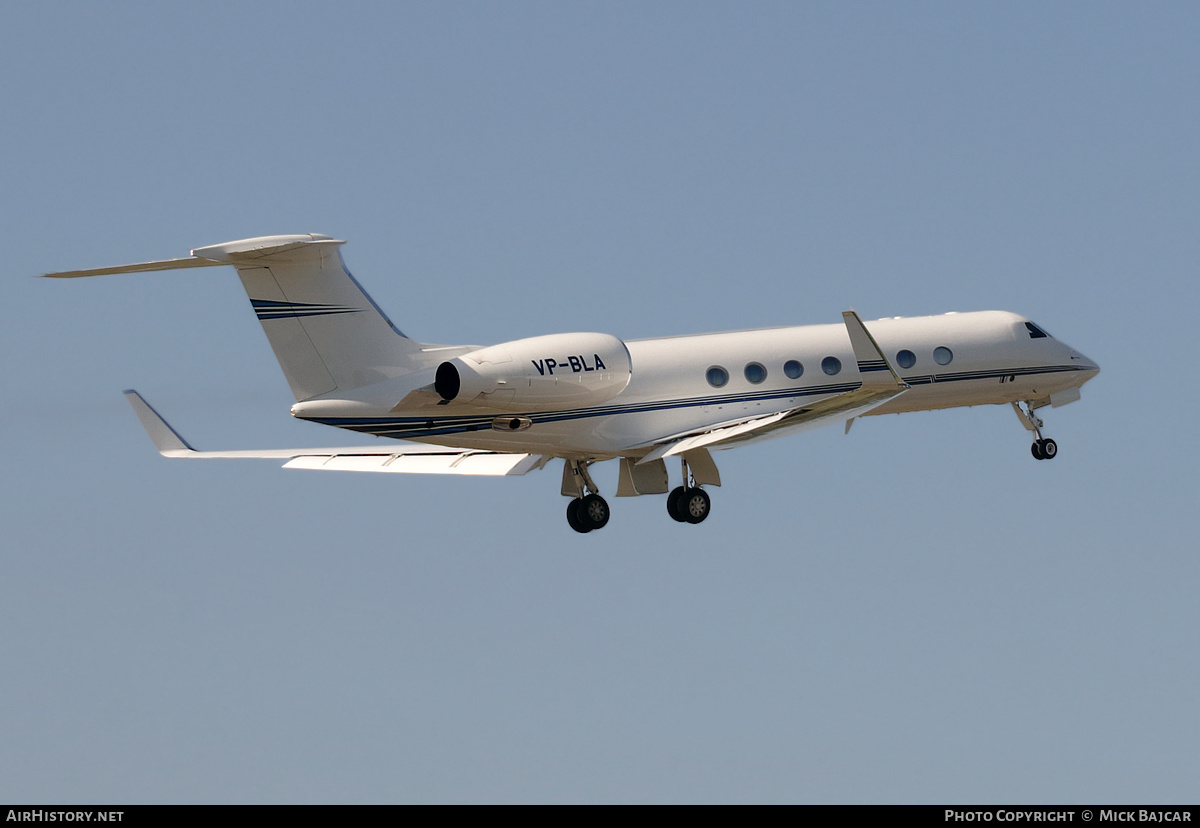 Aircraft Photo of VP-BLA | Gulfstream Aerospace G-V-SP Gulfstream G550 | AirHistory.net #558923