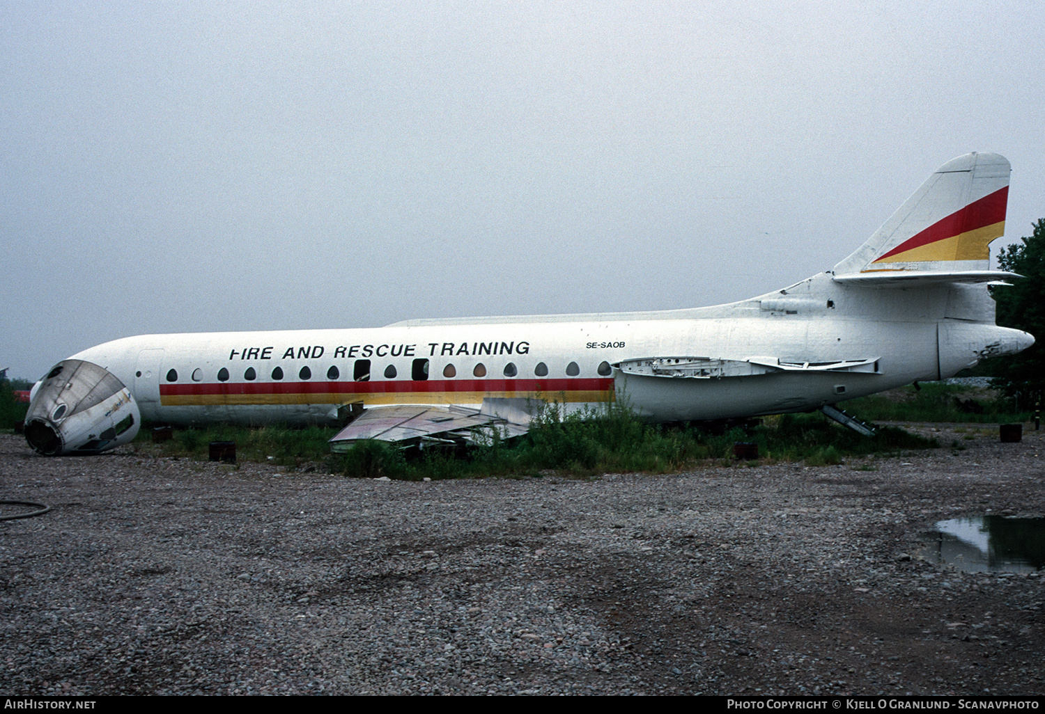 Aircraft Photo of SE-SAOB / SE-DEC | Sud SE-210 Caravelle 10B1R | AirHistory.net #558928