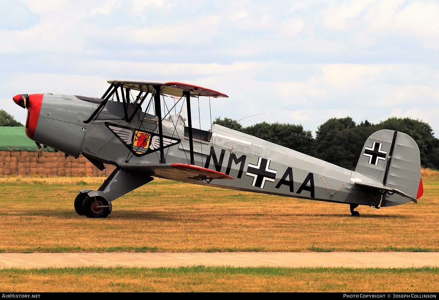 Aircraft Photo of G-BZJV / NM+AA | CASA 1.131E Jungmann | Germany - Air Force | AirHistory.net #558929