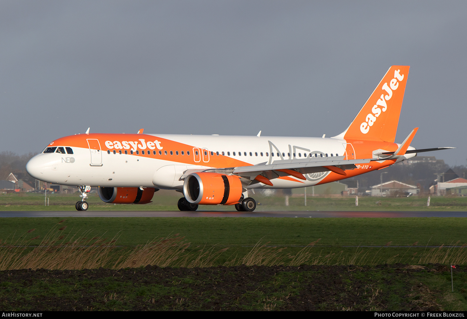 Aircraft Photo of HB-AYQ | Airbus A320-251N | EasyJet | AirHistory.net #558931