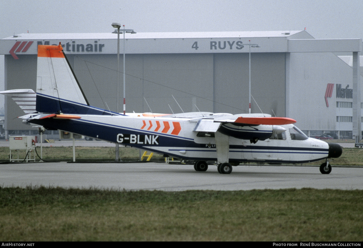Aircraft Photo of G-BLNK | Pilatus Britten-Norman BN-2T Turbine Islander | Politie | AirHistory.net #558932