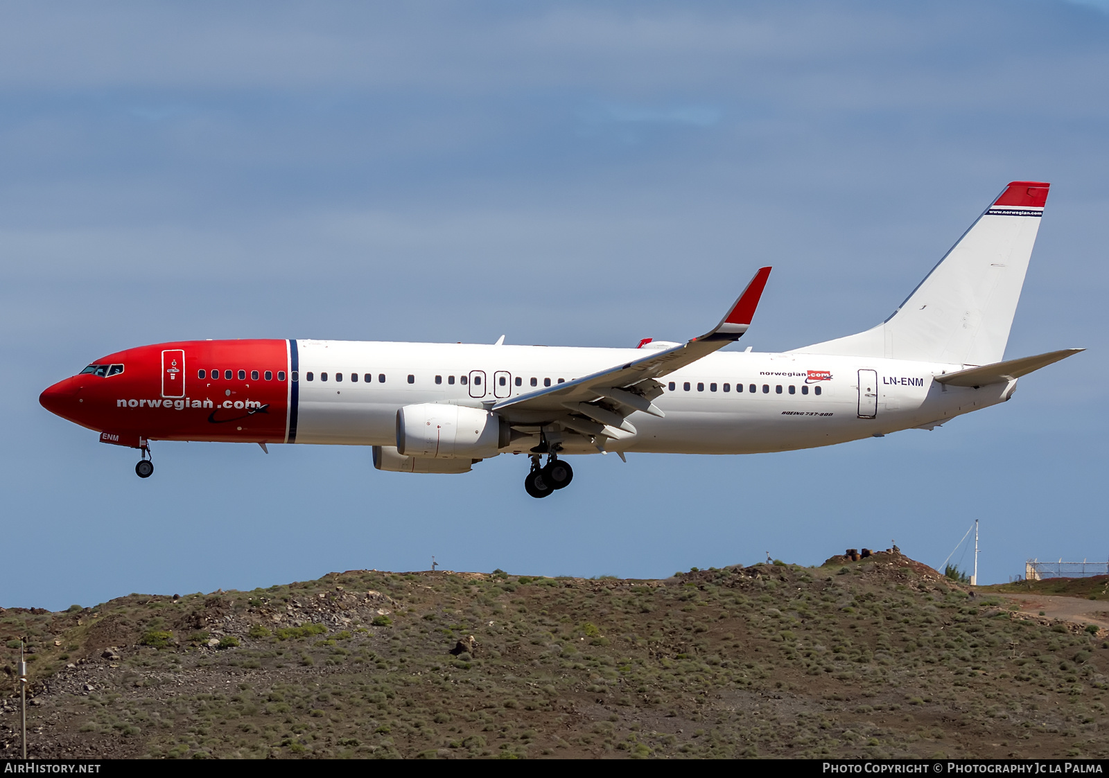 Aircraft Photo of LN-ENM | Boeing 737-8JP | Norwegian | AirHistory.net #558937