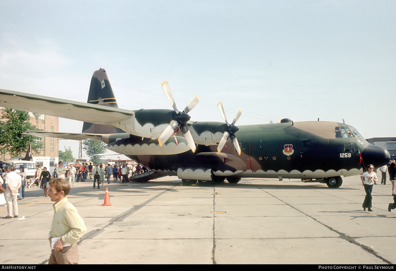 Aircraft Photo of 70-1259 | Lockheed C-130E Hercules (L-382) | USA - Air Force | AirHistory.net #558944