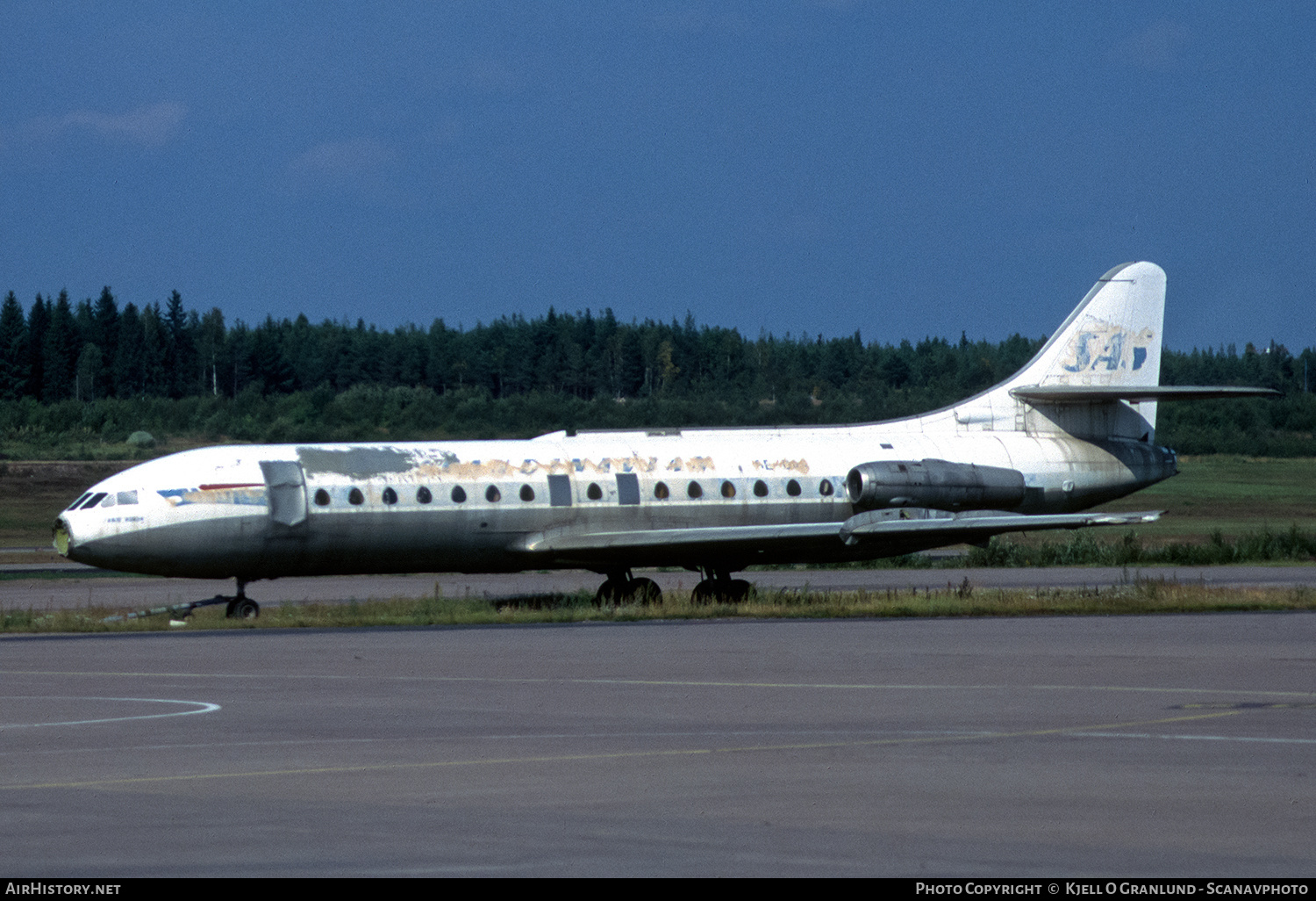 Aircraft Photo of SE-DAA | Sud SE-210 Caravelle III | Scandinavian Airlines - SAS | AirHistory.net #558946