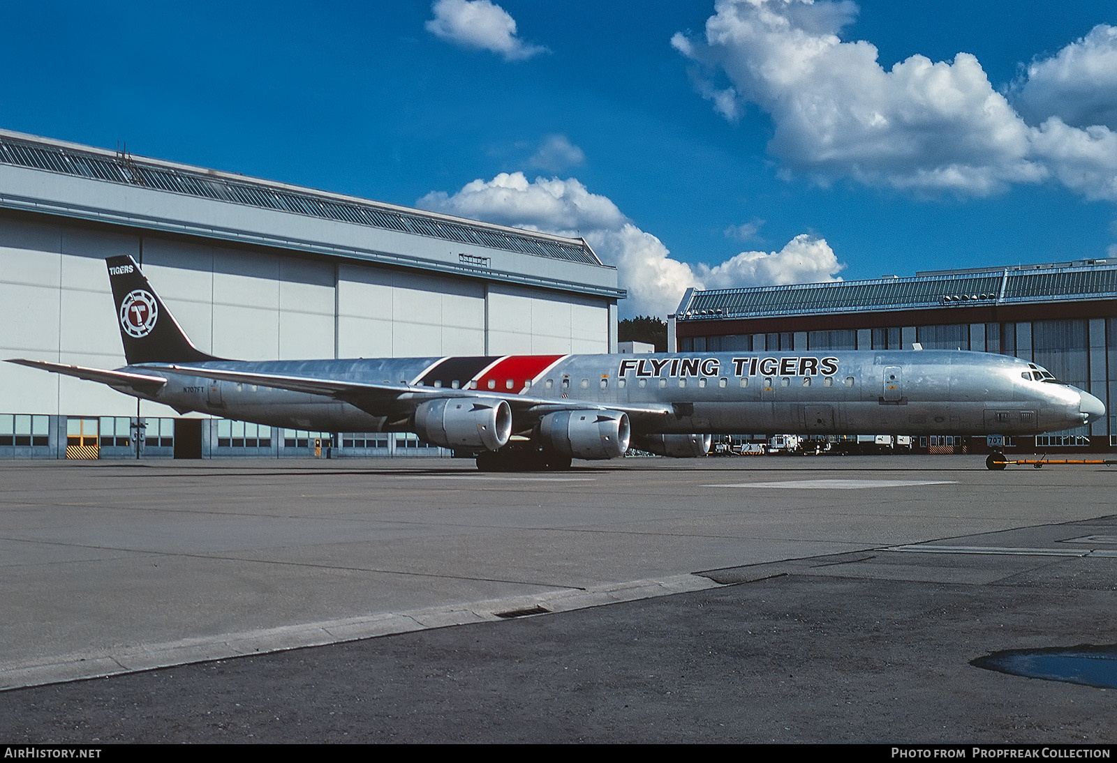 Aircraft Photo of N707FT | McDonnell Douglas DC-8-73(F) | Flying Tigers | AirHistory.net #558947