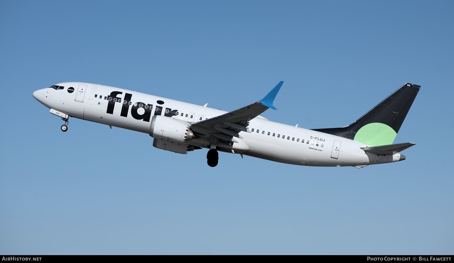 Aircraft Photo of C-FLUJ | Boeing 737-8 Max 8 | Flair Airlines | AirHistory.net #558958