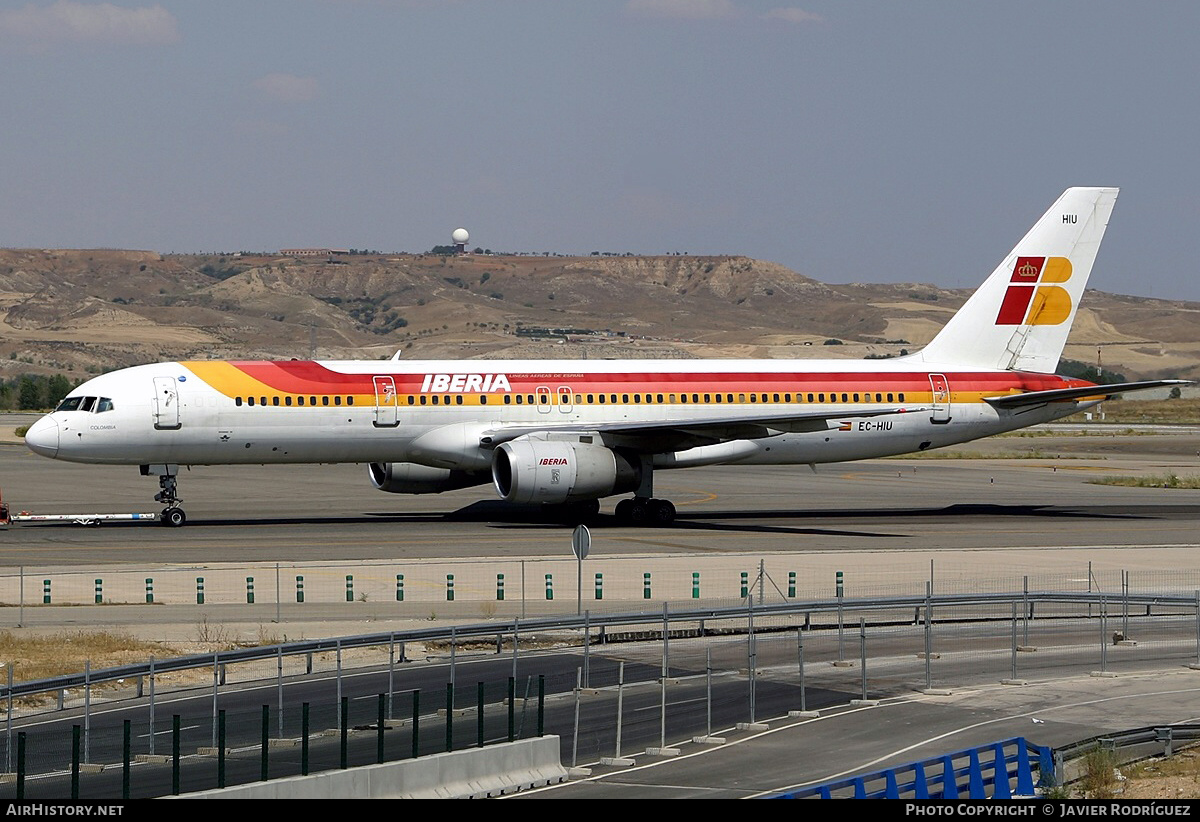 Aircraft Photo of EC-HIU | Boeing 757-236 | Iberia | AirHistory.net #558961