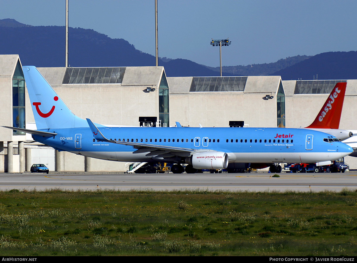 Aircraft Photo of OO-VAS | Boeing 737-86Q | Jetairfly | AirHistory.net #558962