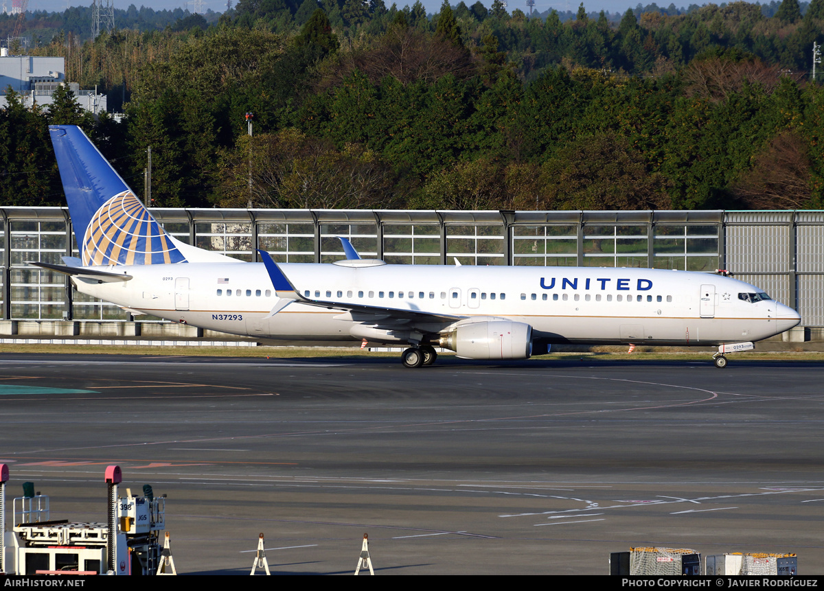 Aircraft Photo of N37293 | Boeing 737-824 | United Airlines | AirHistory.net #558964