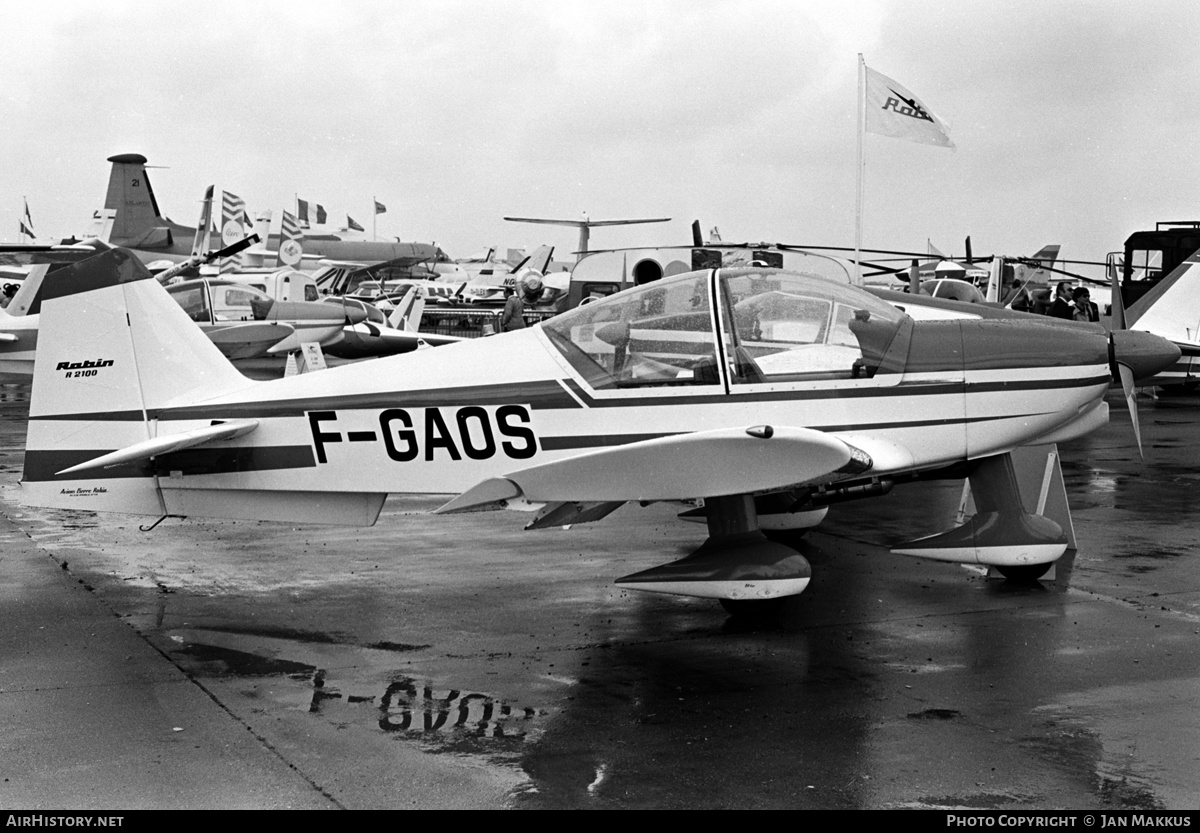 Aircraft Photo of F-GAOS | Robin R-2100A | AirHistory.net #558970