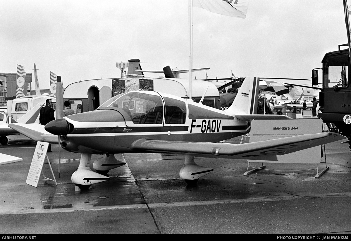 Aircraft Photo of F-GAOV | Robin DR-400-140B Major | AirHistory.net #558975