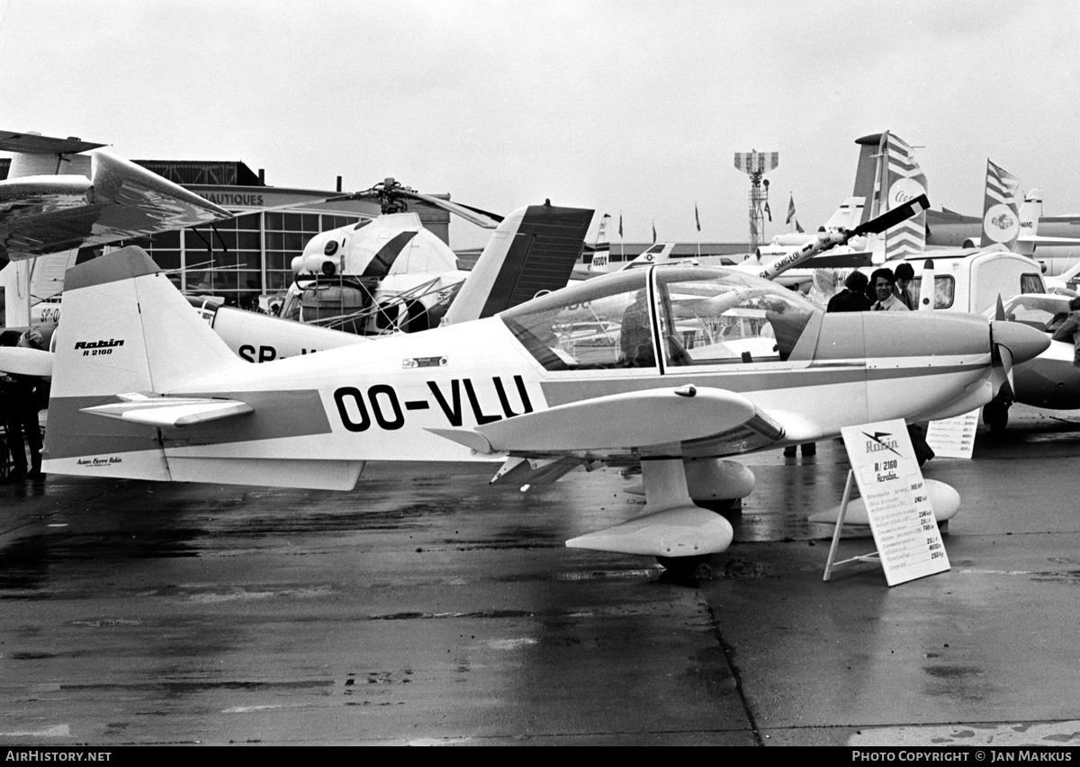 Aircraft Photo of OO-VLU | Robin R-2160D Acrobin | AirHistory.net #558984