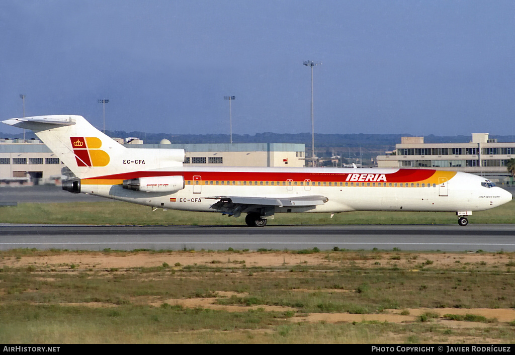 Aircraft Photo of EC-CFA | Boeing 727-256/Adv | Iberia | AirHistory.net #558996