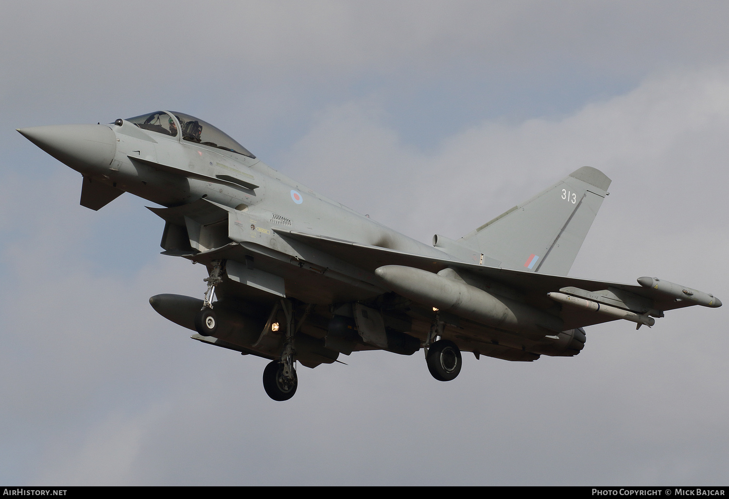Aircraft Photo of ZK313 | Eurofighter EF-2000 Typhoon FGR4 | UK - Air Force | AirHistory.net #559011