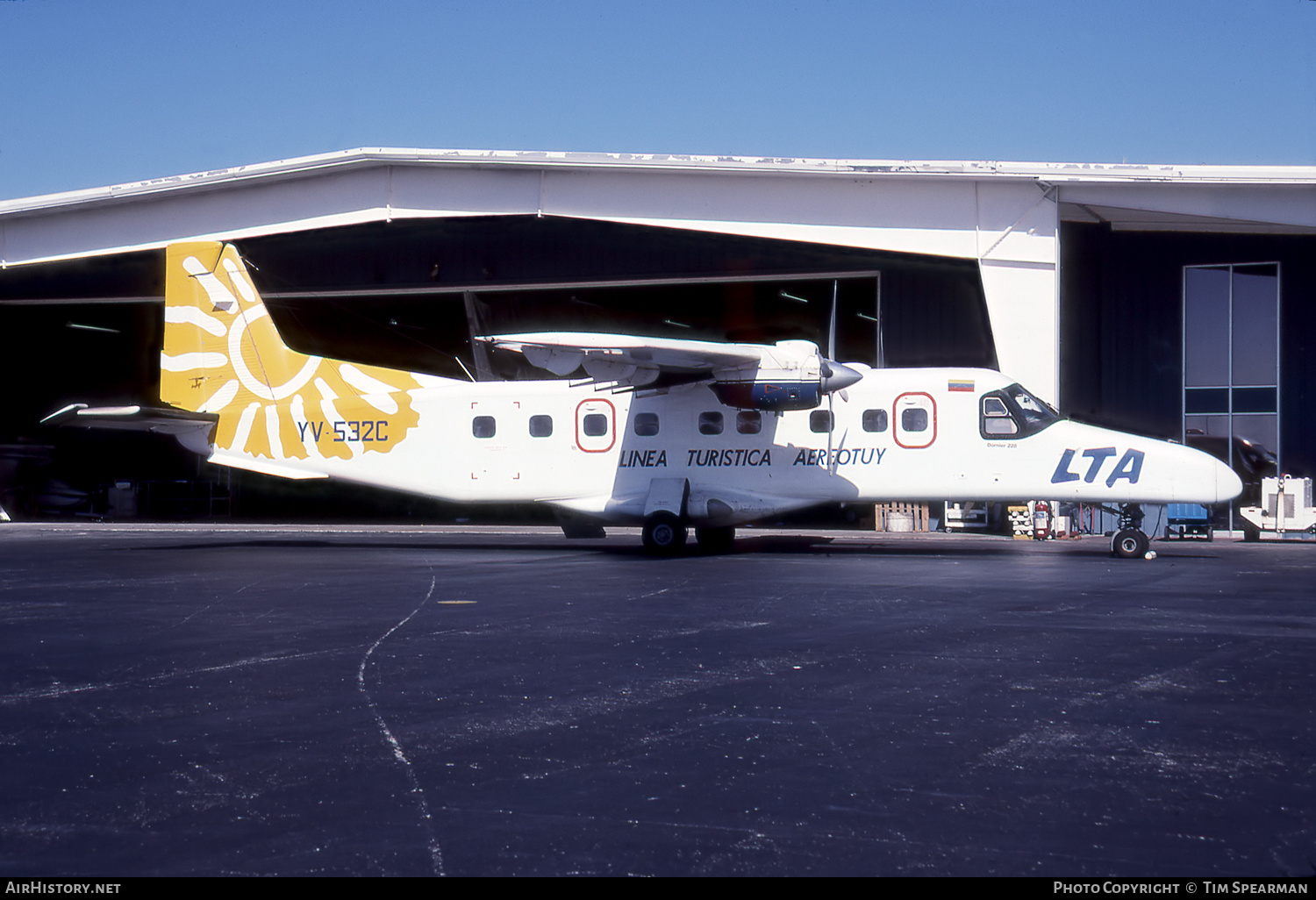 Aircraft Photo of YV-532C | Dornier 228-212 | Línea Turística Aereotuy ...