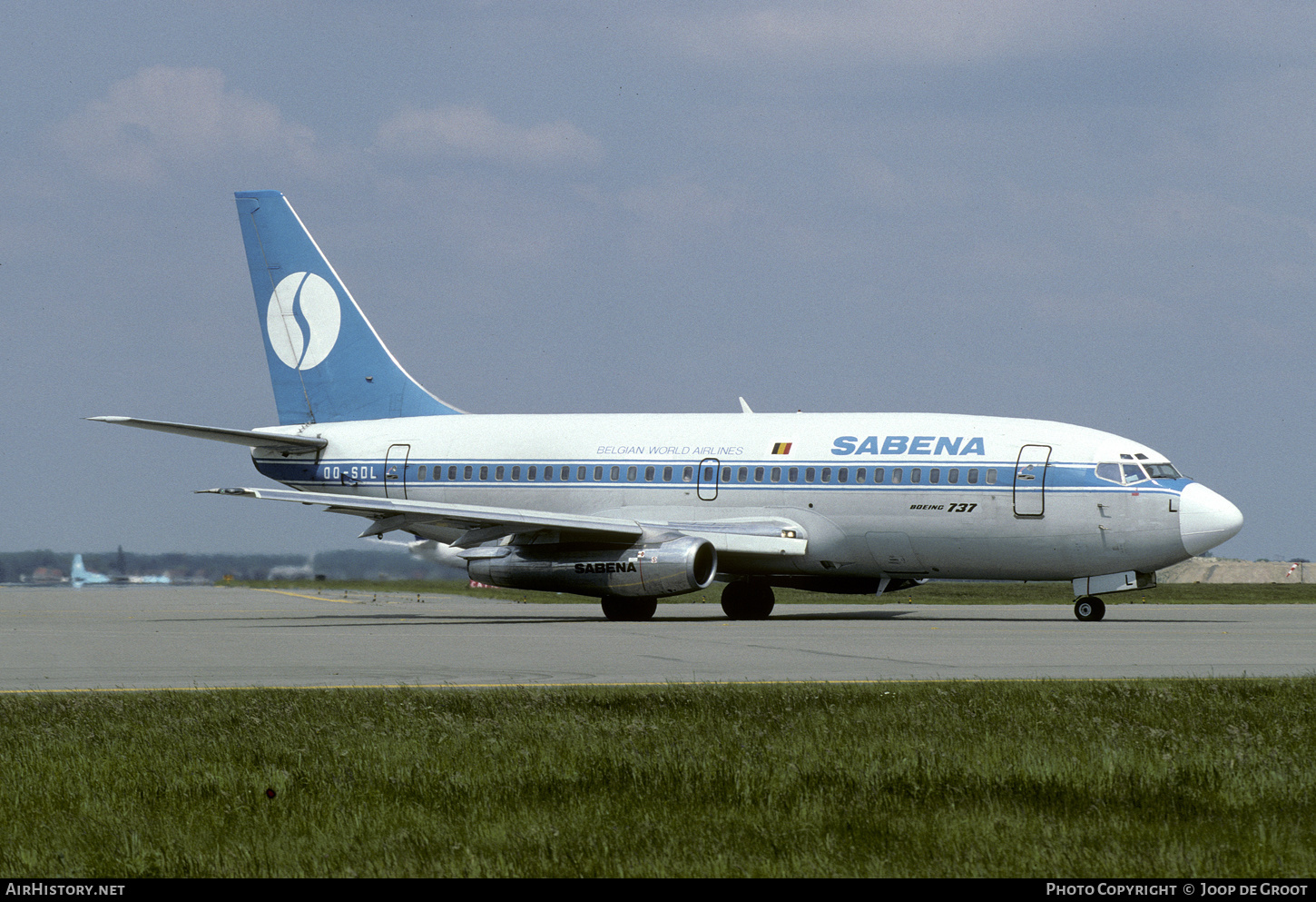 Aircraft Photo of OO-SDL | Boeing 737-229/Adv | Sabena | AirHistory.net #559040