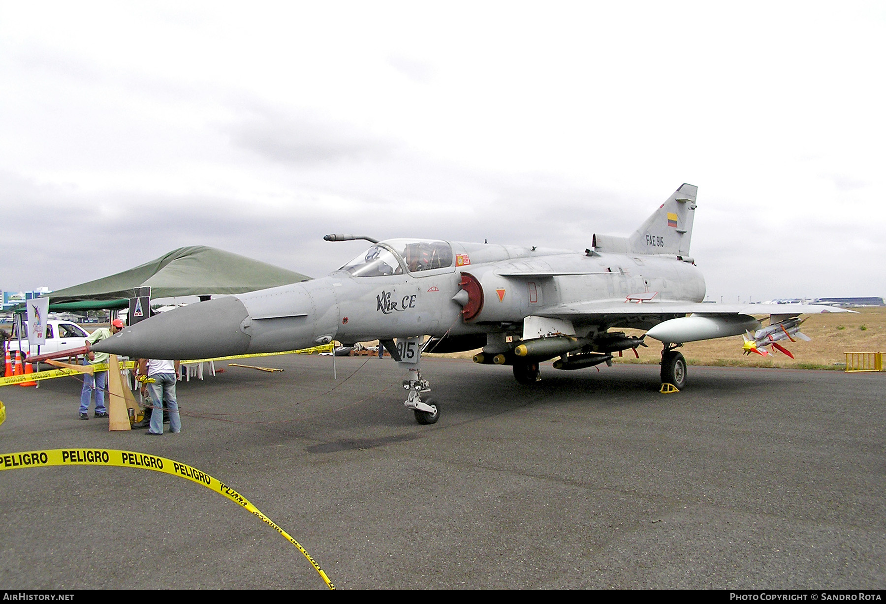 Aircraft Photo of FAE-915 | Israel Aircraft Industries Kfir C2 | Ecuador - Air Force | AirHistory.net #559041