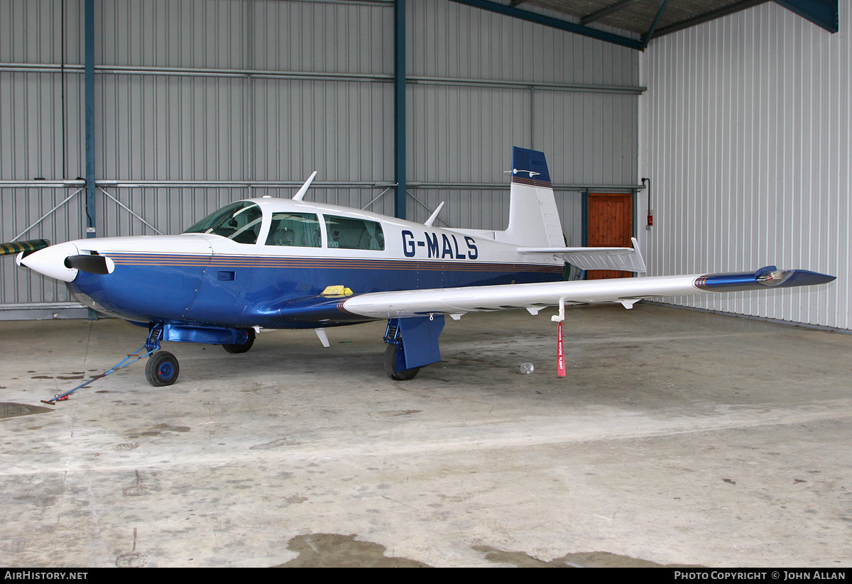 Aircraft Photo of G-MALS | Mooney M-20K | AirHistory.net #559048