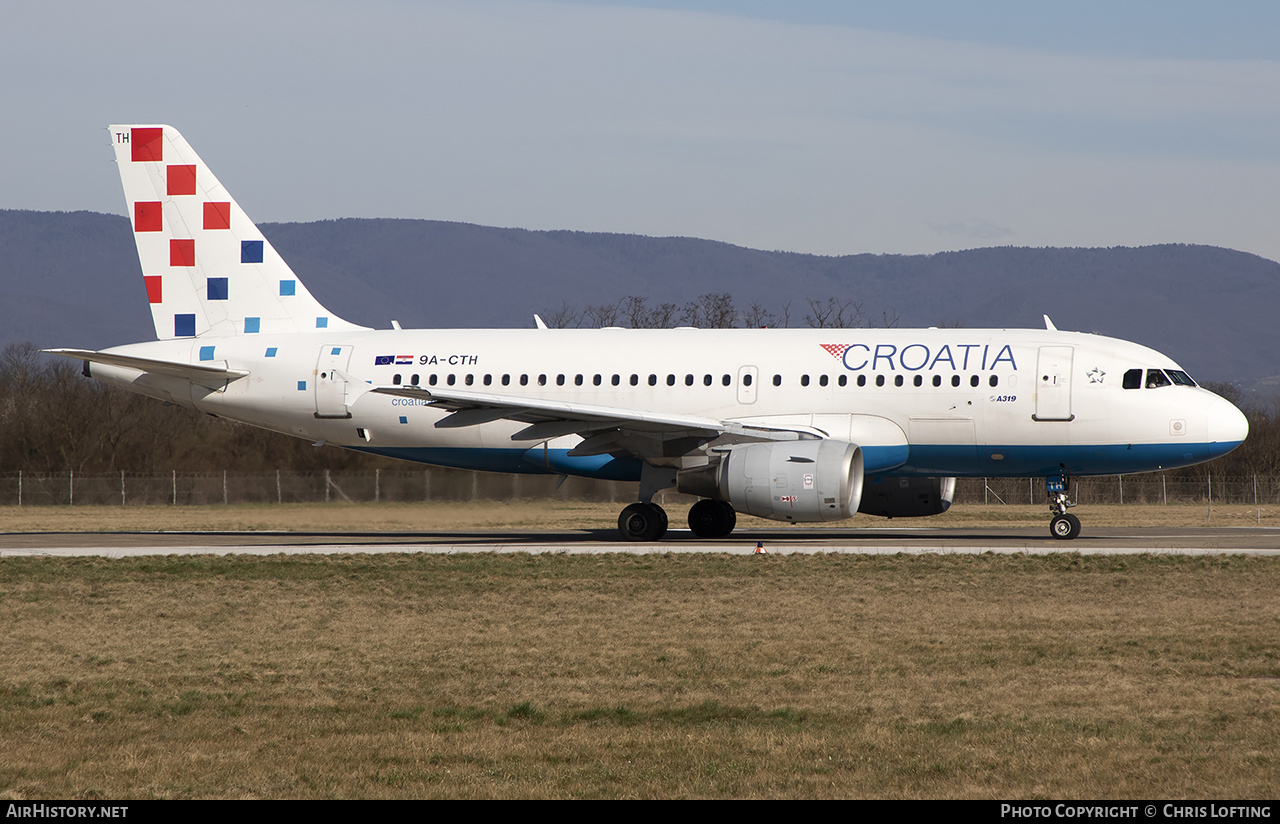 Aircraft Photo of 9A-CTH | Airbus A319-112 | Croatia Airlines | AirHistory.net #559049