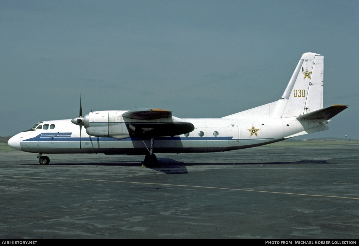 Aircraft Photo of 030 | Antonov An-24RV | Bulgaria - Air Force | AirHistory.net #559064