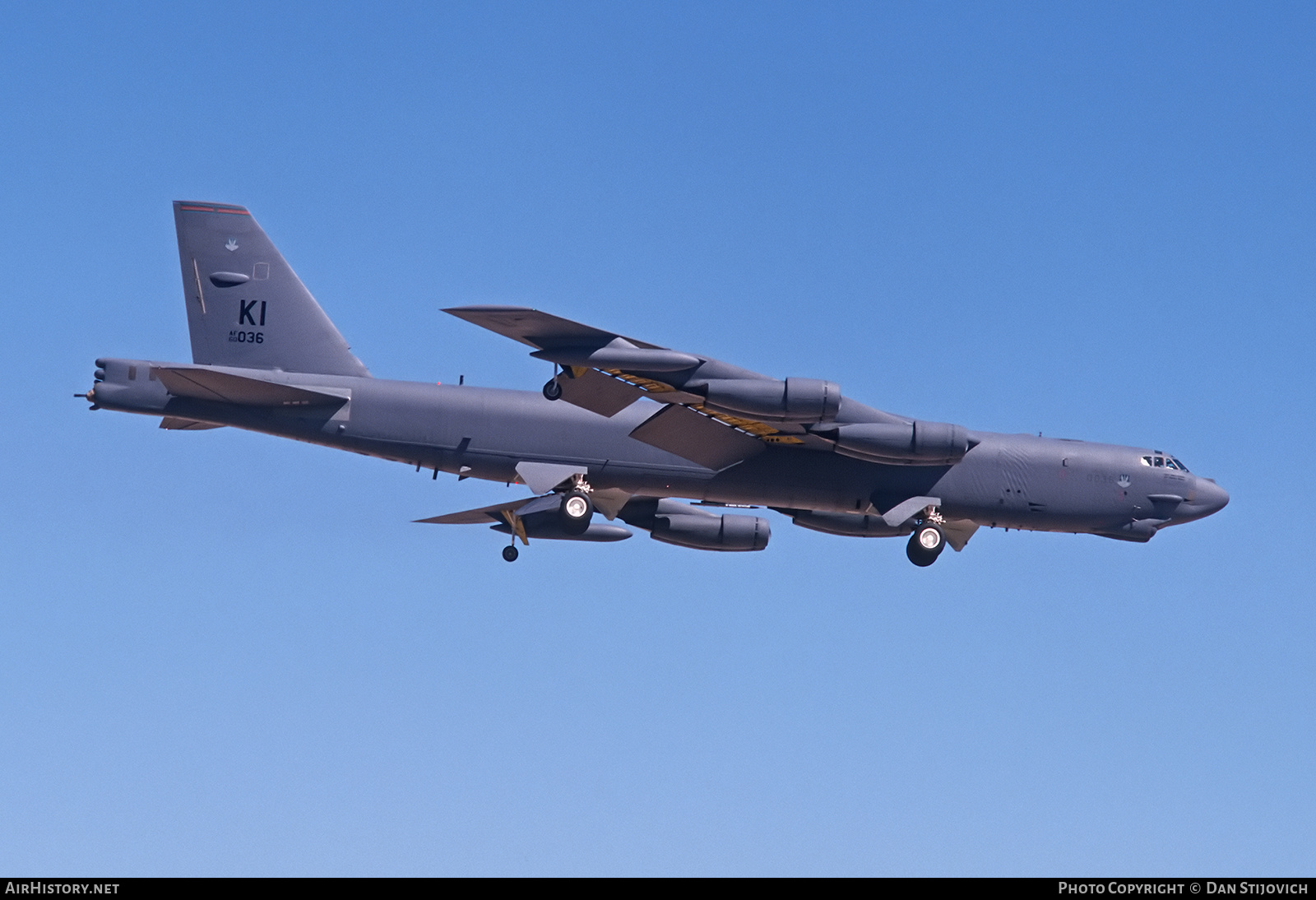 Aircraft Photo of 60-0036 / AF60-036 | Boeing B-52H Stratofortress | USA - Air Force | AirHistory.net #559066