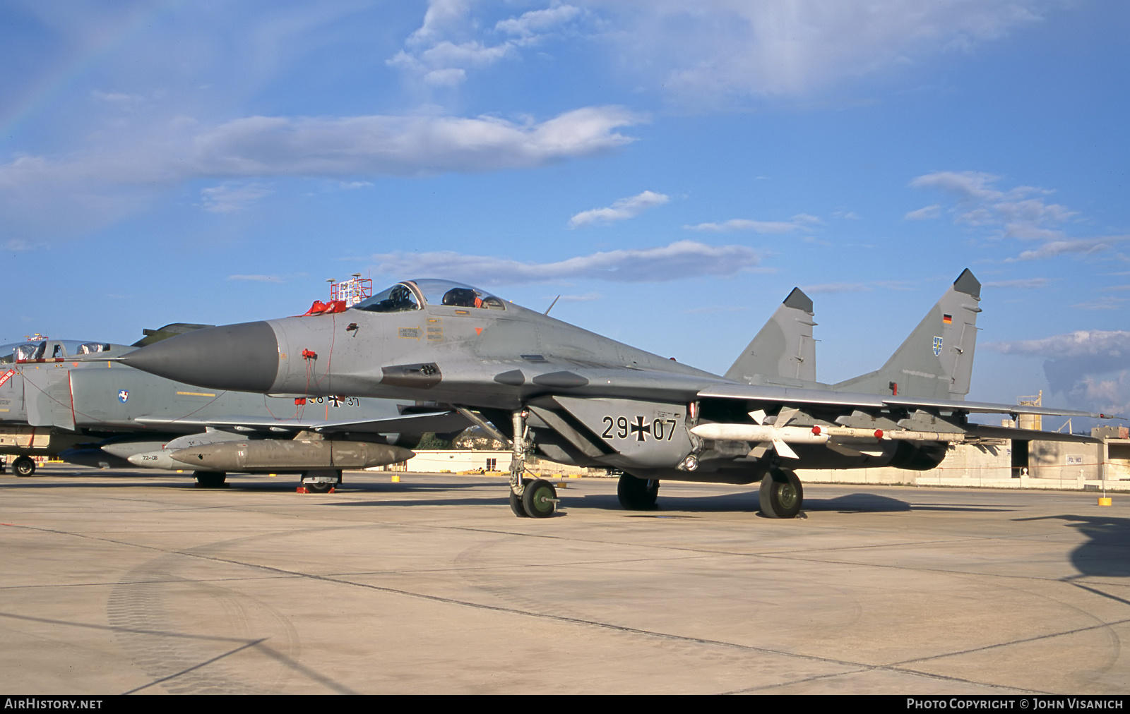 Aircraft Photo of 2907 | Mikoyan-Gurevich MiG-29G (9-12) | Germany - Air Force | AirHistory.net #559069