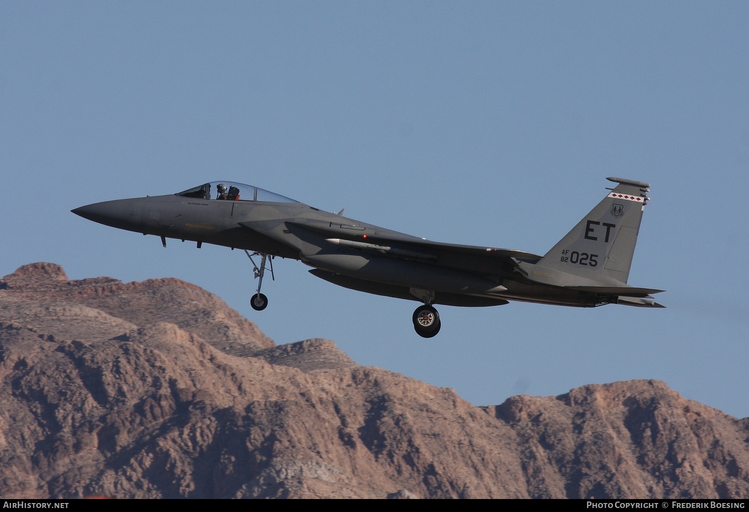 Aircraft Photo of 82-0025 / AF82-025 | McDonnell Douglas F-15C Eagle | USA - Air Force | AirHistory.net #559081