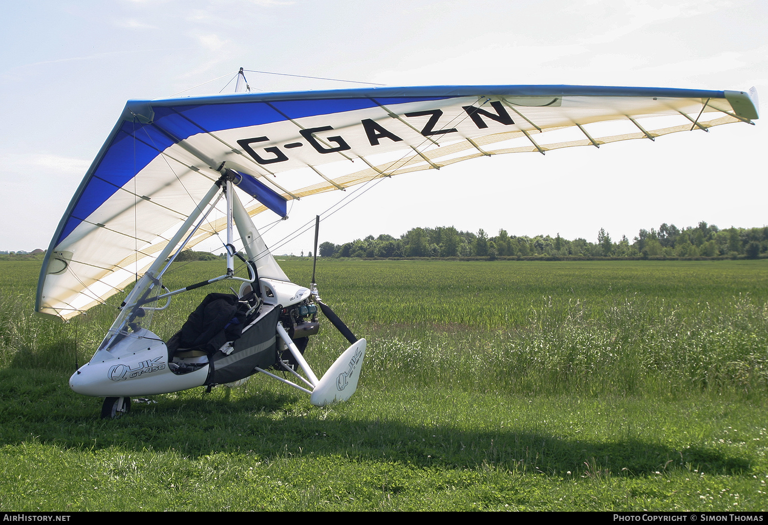 Aircraft Photo of G-GAZN | P&M Aviation Quik GT450 | AirHistory.net #559089