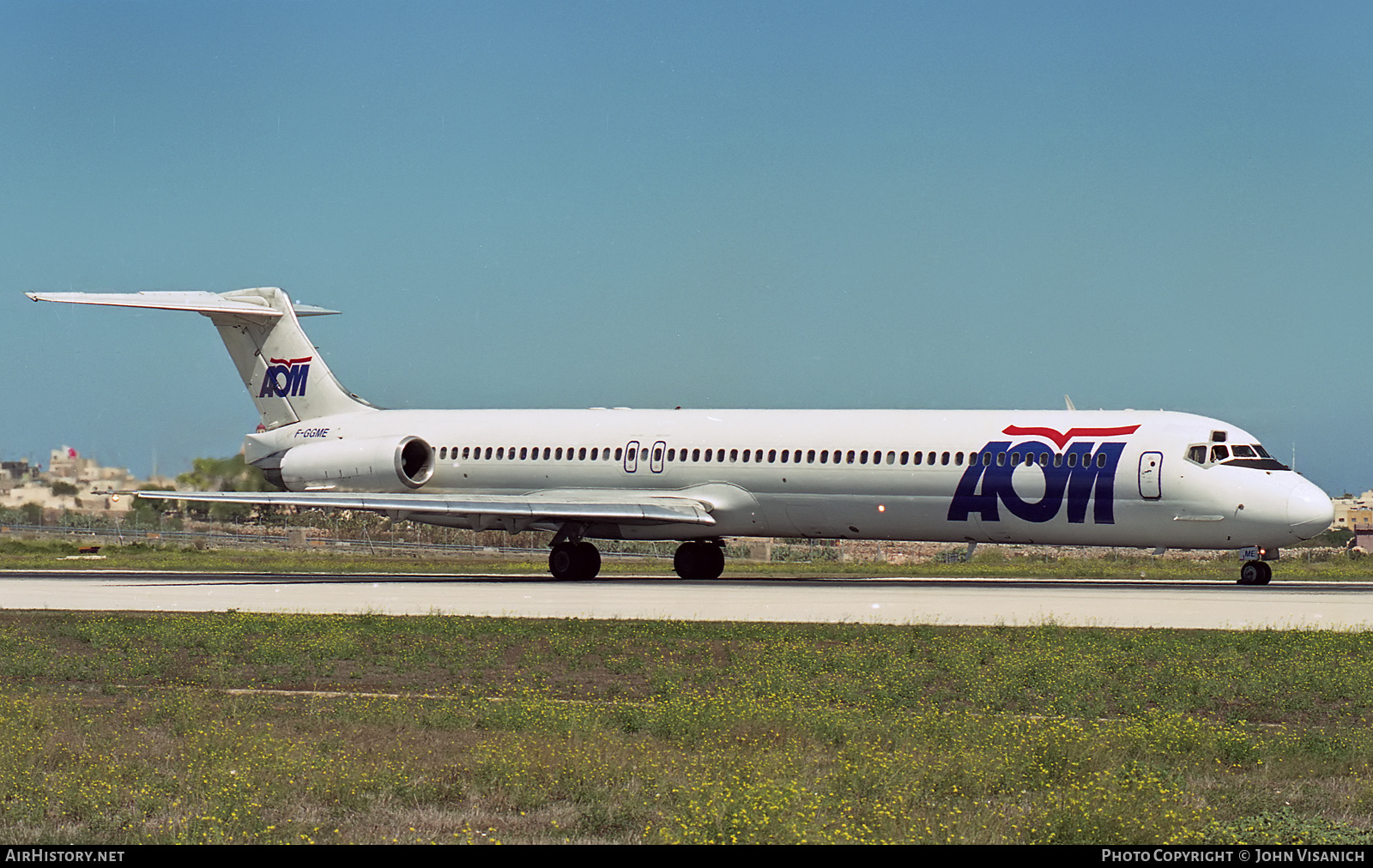 Aircraft Photo of F-GGME | McDonnell Douglas MD-83 (DC-9-83) | AOM French Airlines | AirHistory.net #559101