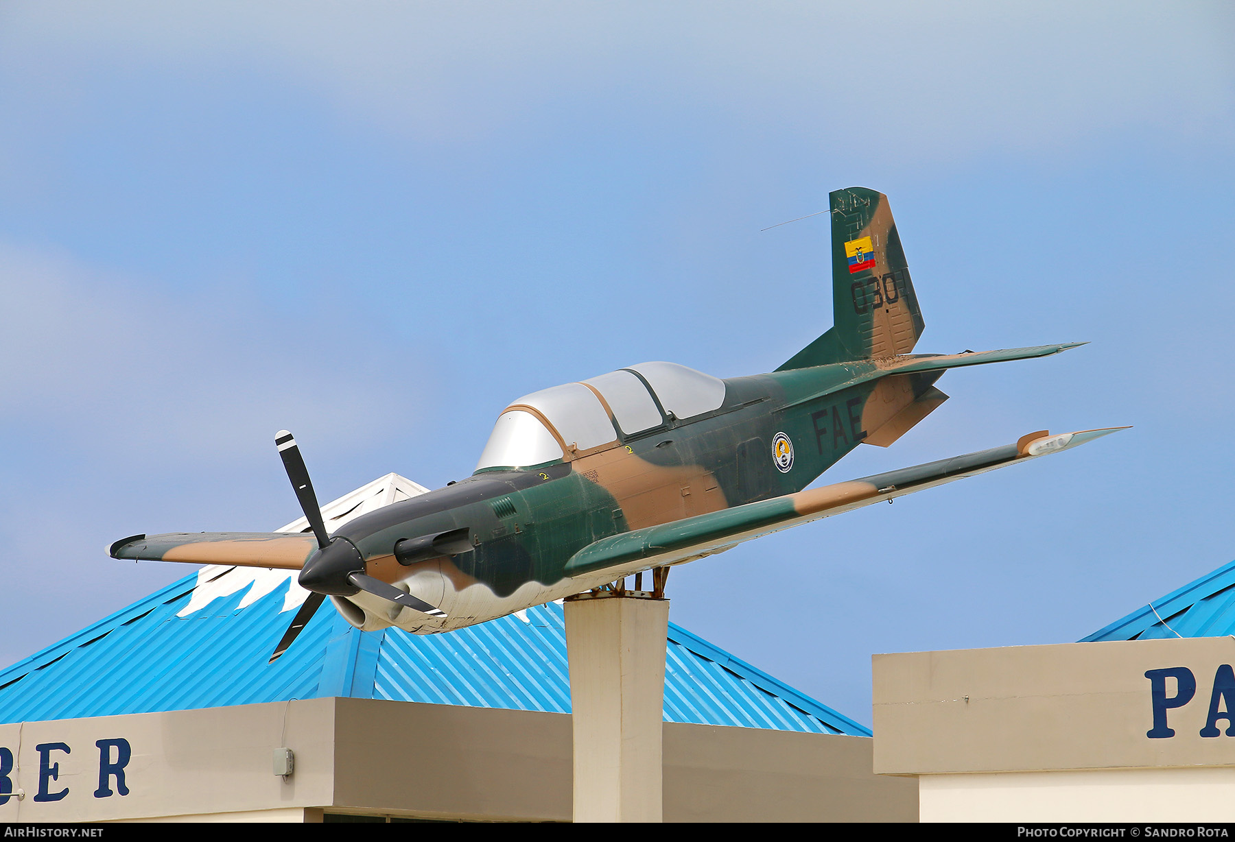 Aircraft Photo of FAE-030 | Beech T-34C-1 Turbo Mentor (45) | Ecuador - Air Force | AirHistory.net #559119