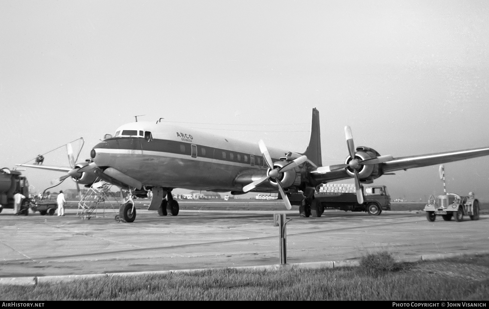 Aircraft Photo of VR-BCW | Douglas DC-7C | ARCO Bermuda | AirHistory.net #559121