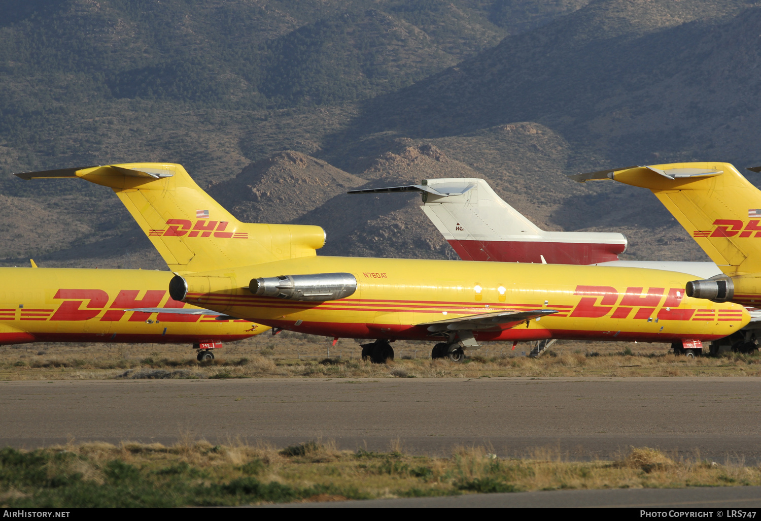 Aircraft Photo of N760AT | Boeing 727-2B7/Adv(F) | DHL International | AirHistory.net #559131