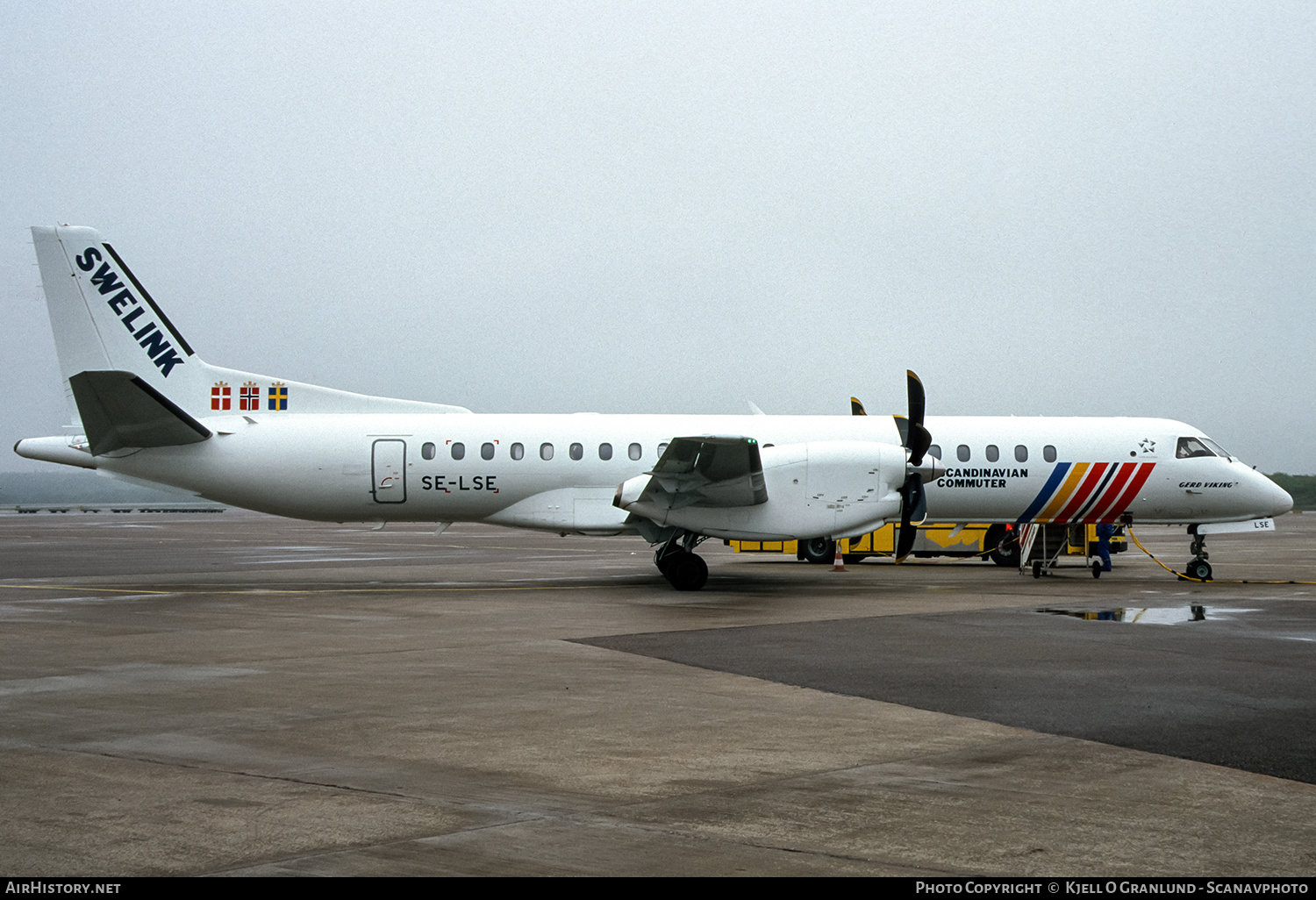 Aircraft Photo of SE-LSE | Saab 2000 | Scandinavian Commuter - Swelink | AirHistory.net #559144