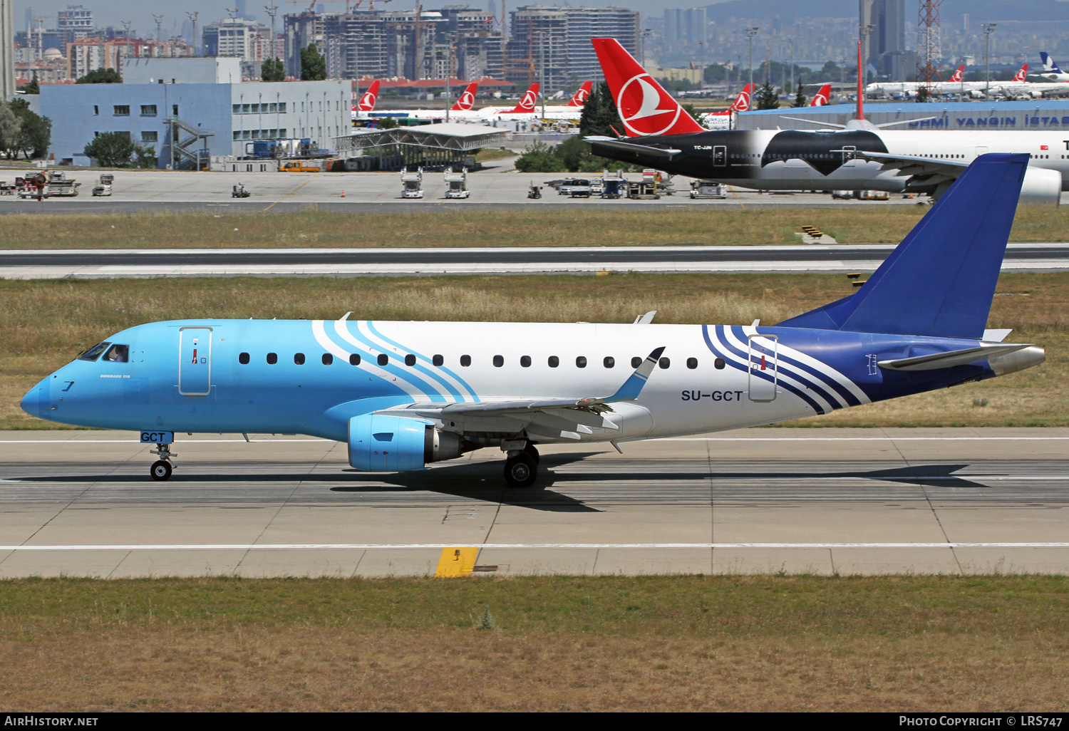 Aircraft Photo of SU-GCT | Embraer 170LR (ERJ-170-100LR) | EgyptAir Express | AirHistory.net #559149