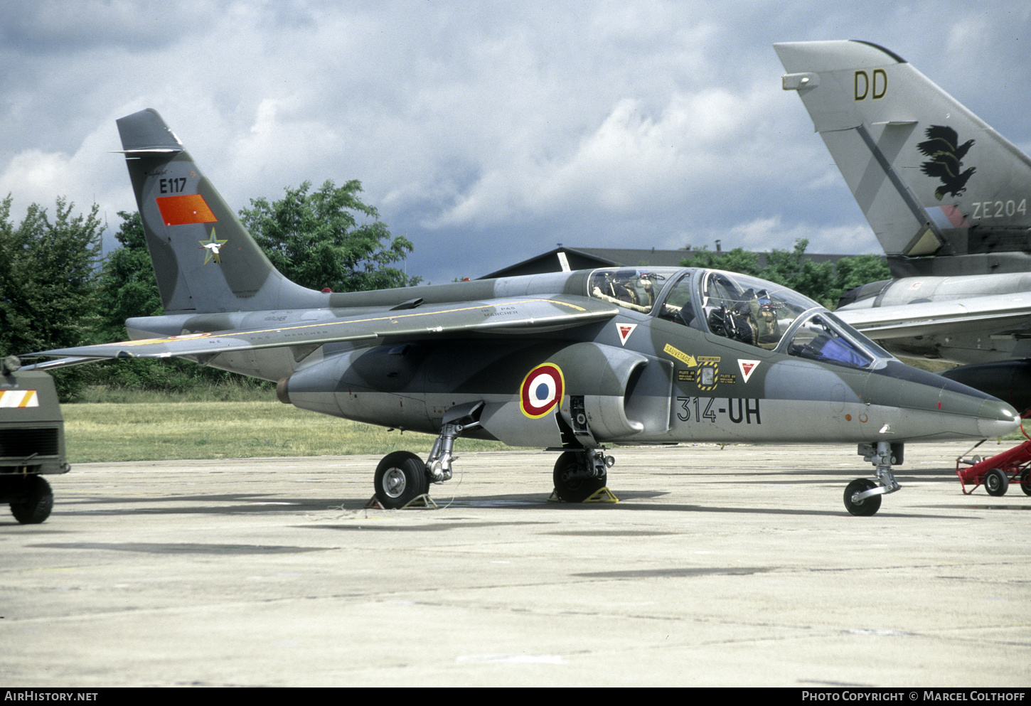 Aircraft Photo of E117 | Dassault-Dornier Alpha Jet E | France - Air Force | AirHistory.net #559156