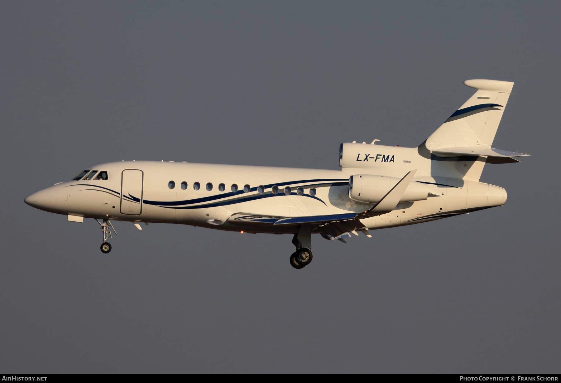 Aircraft Photo of LX-FMA | Dassault Falcon 900LX | AirHistory.net #559159