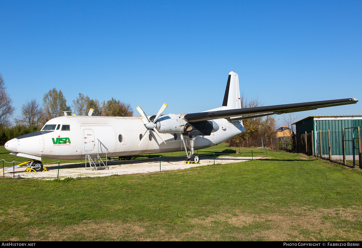 Aircraft Photo of I-MLGT | Fokker F27-500C Friendship | Visa International | AirHistory.net #559177