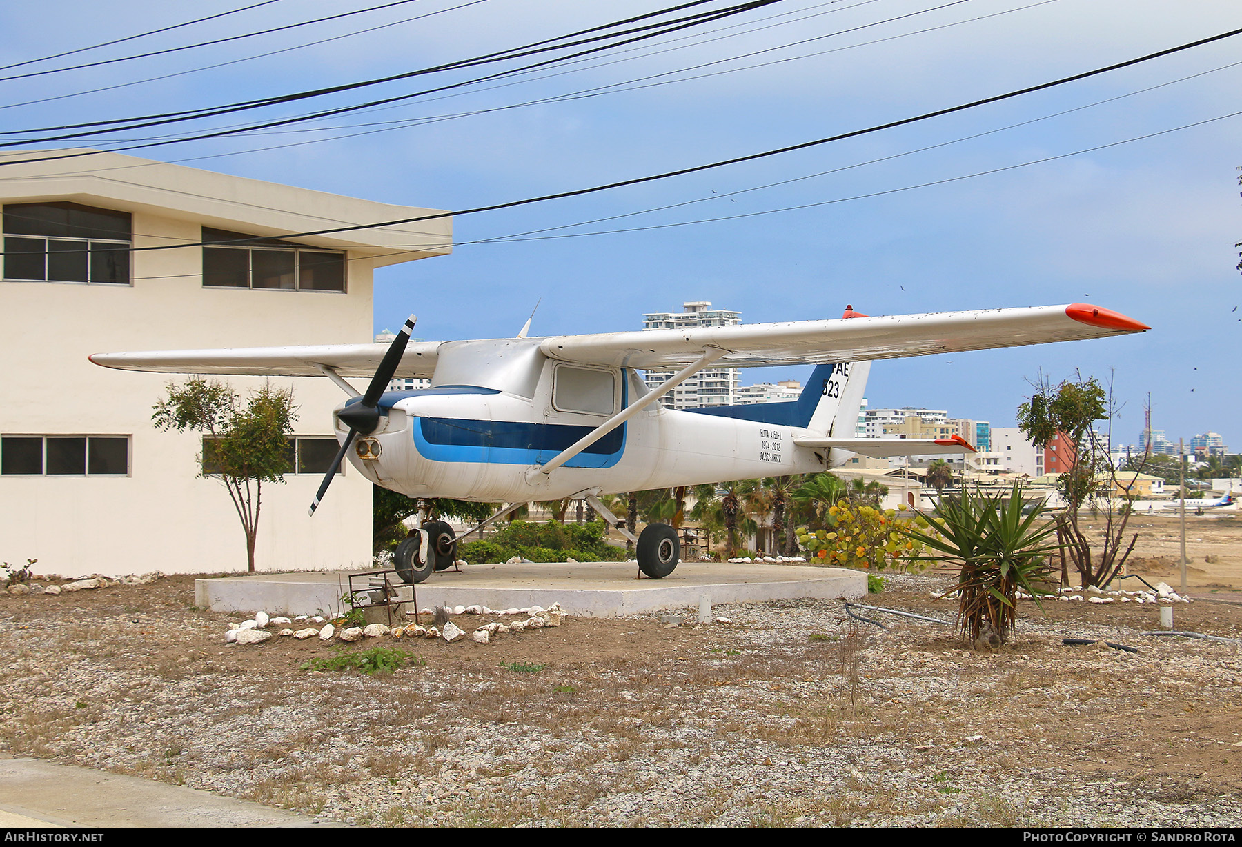 Aircraft Photo of FAE-523 | Cessna A150L Aerobat | Ecuador - Air Force | AirHistory.net #559183