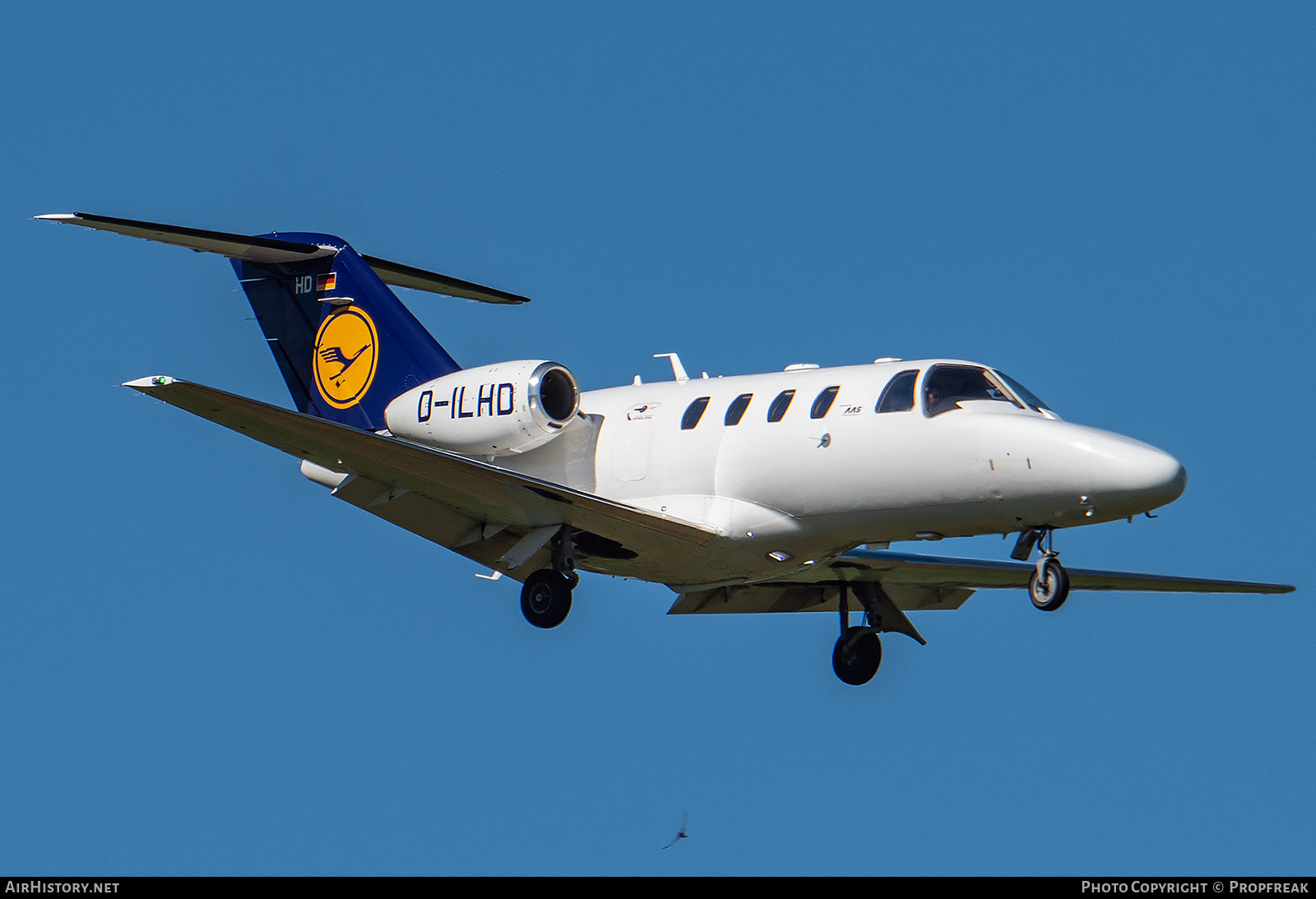 Aircraft Photo of D-ILHD | Cessna 525 CitationJet CJ1+ | Lufthansa | AirHistory.net #559186