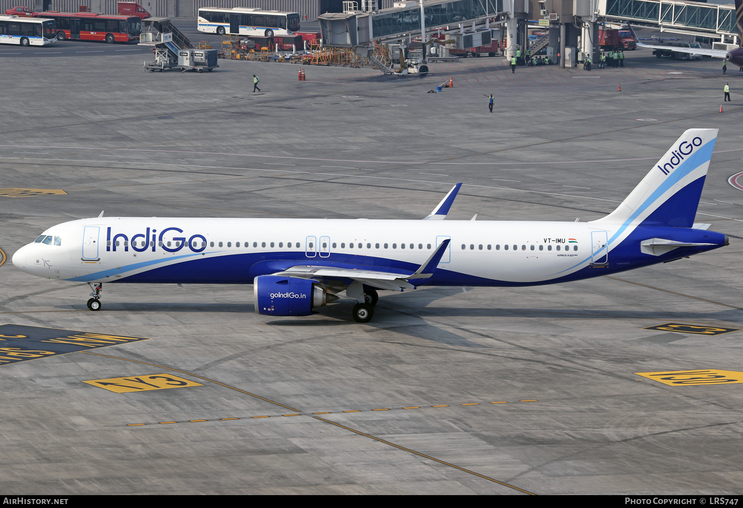 Aircraft Photo of VT-IMU | Airbus A321-251NX | IndiGo | AirHistory.net #559202