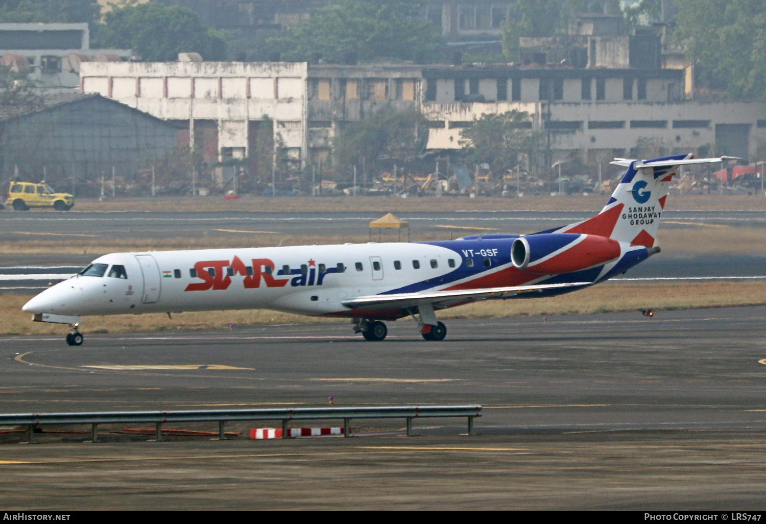Aircraft Photo of VT-GSF | Embraer ERJ-145LR (EMB-145LR) | Star Air | AirHistory.net #559207