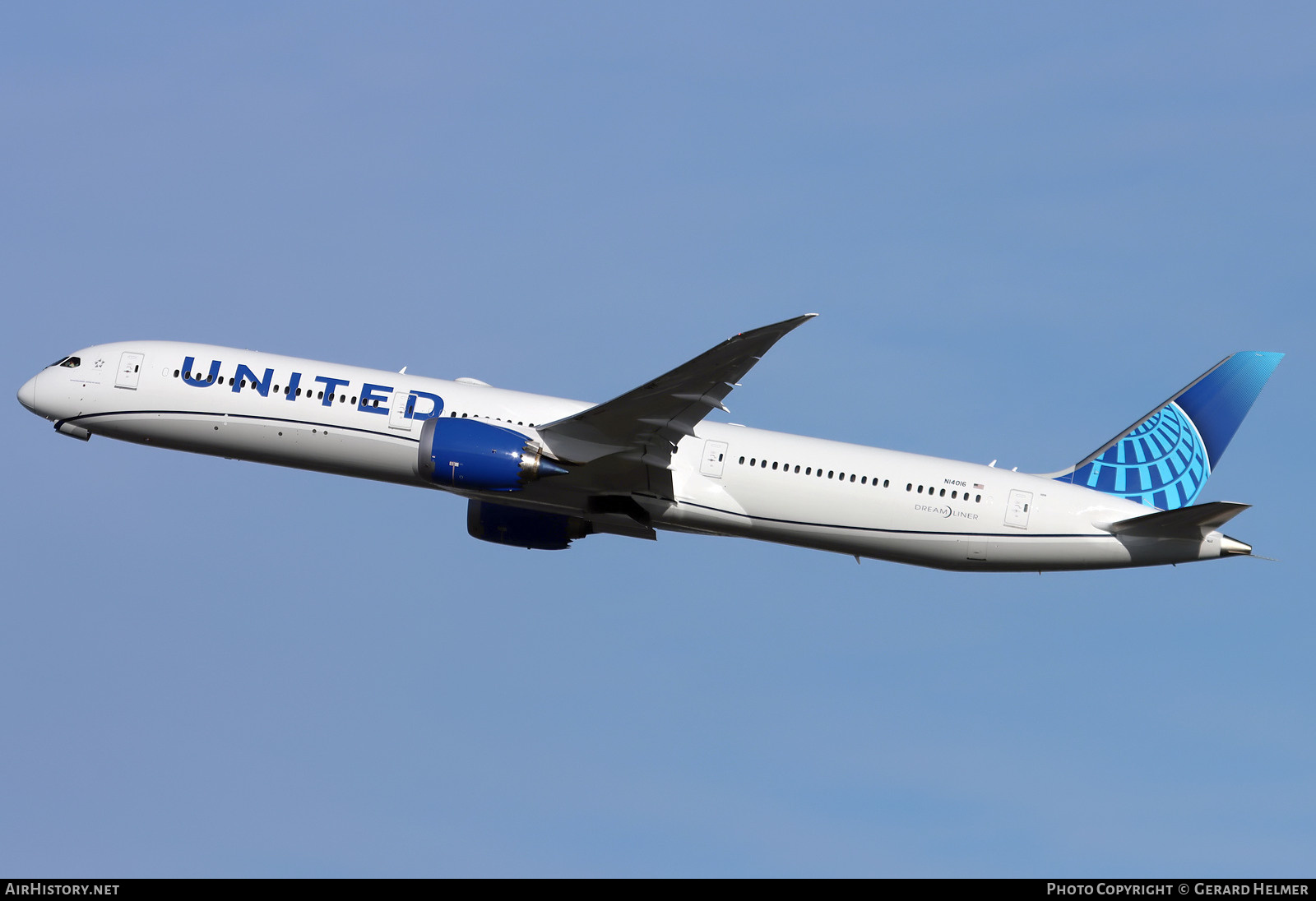 Aircraft Photo of N14016 | Boeing 787-10 Dreamliner | United Airlines | AirHistory.net #559211