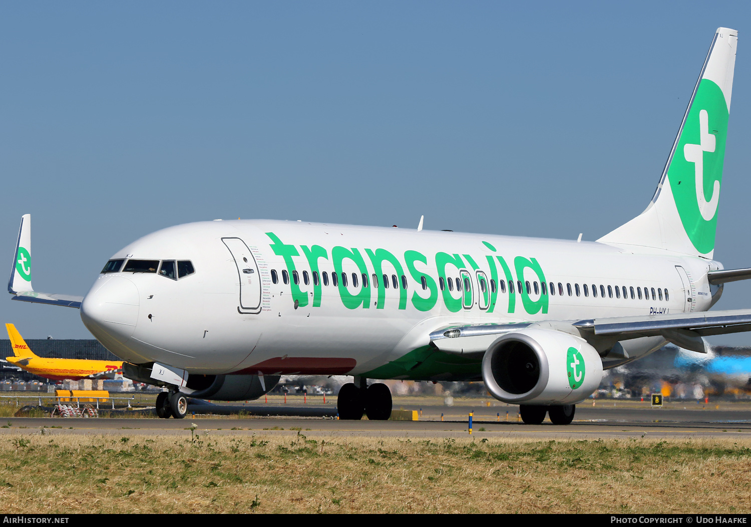 Aircraft Photo of PH-HXJ | Boeing 737-800 | Transavia | AirHistory.net #559216