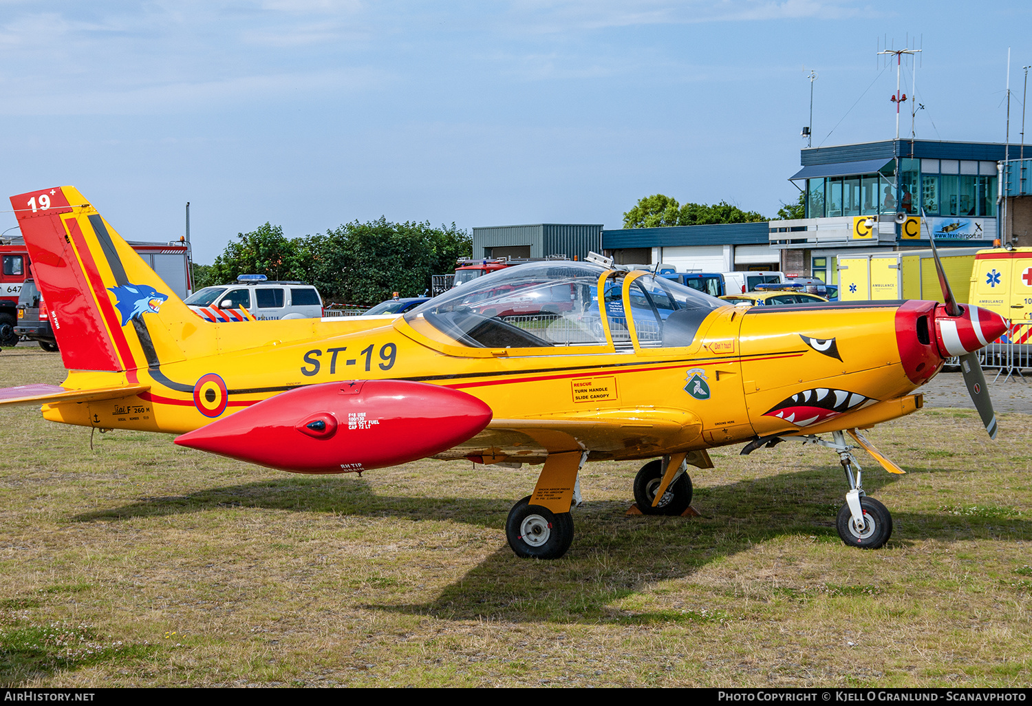 Aircraft Photo of ST-19 | SIAI-Marchetti SF-260M | Belgium - Air Force | AirHistory.net #559233