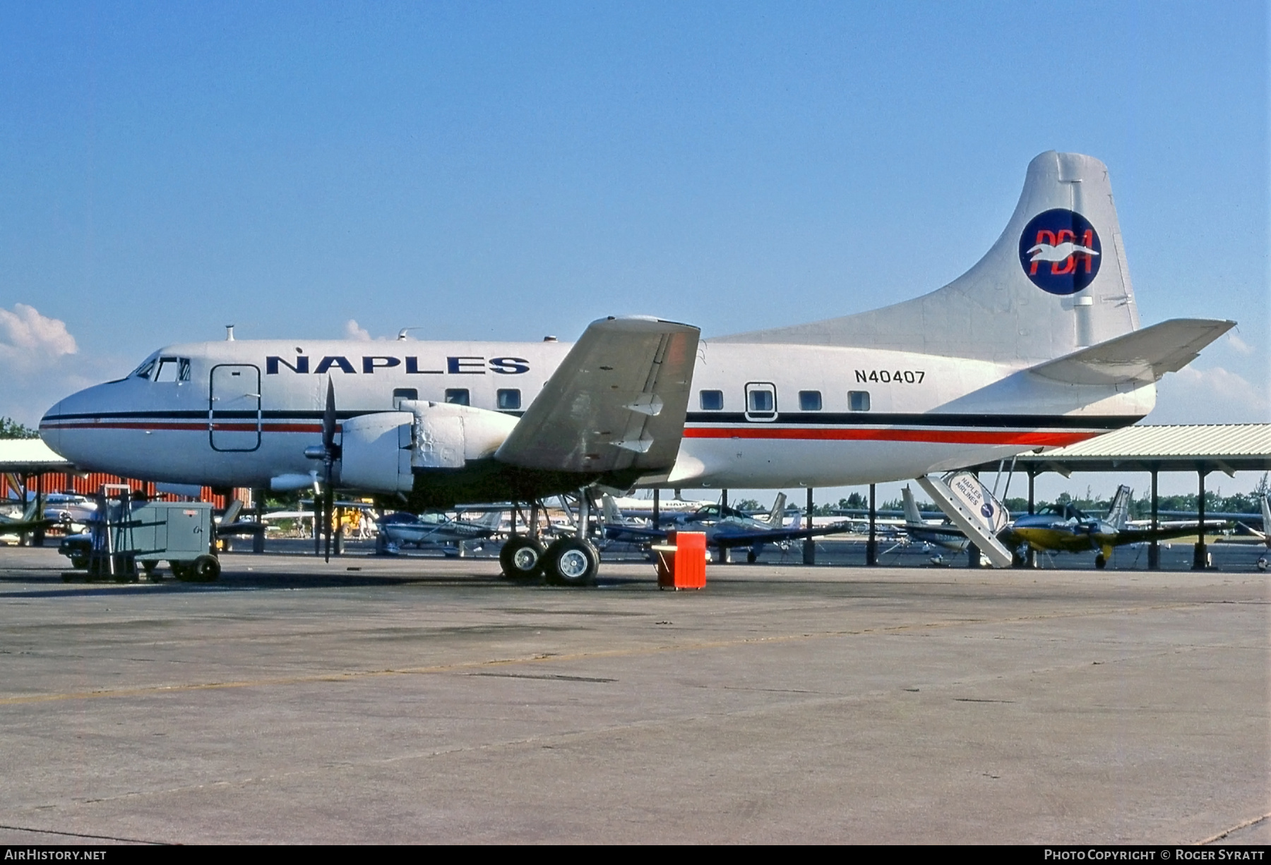 Aircraft Photo of N40407 | Martin 404 | Naples Airlines | AirHistory.net #559234