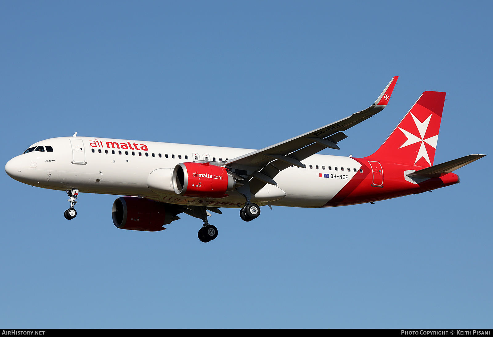 Aircraft Photo of 9H-NEE | Airbus A320-251N | Air Malta | AirHistory.net #559252