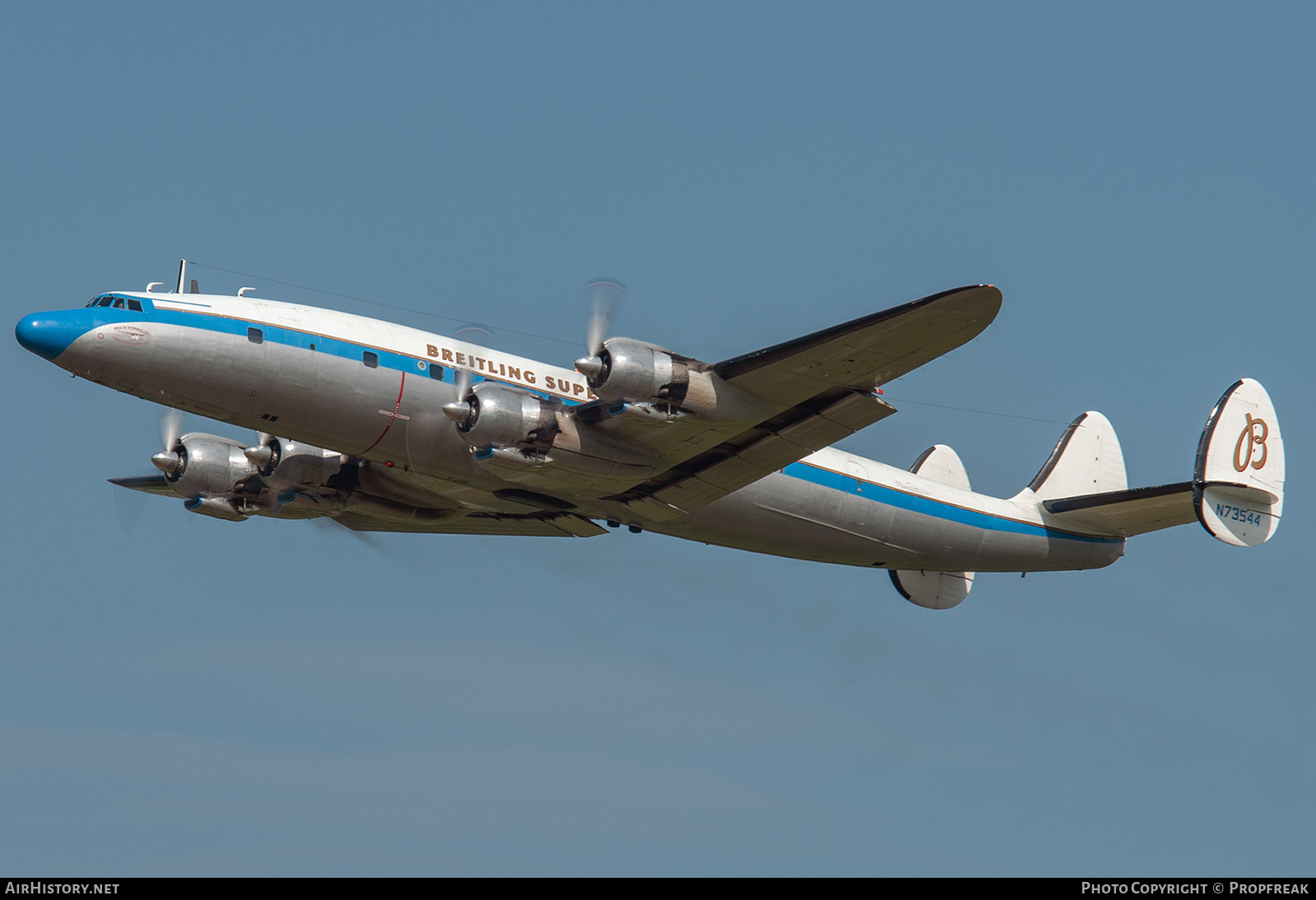 Aircraft Photo of N73544 | Lockheed L-1049F Super Constellation | AirHistory.net #559257