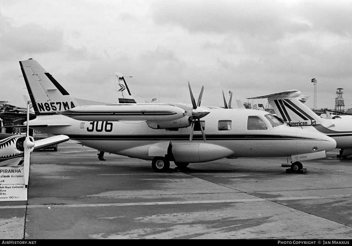Aircraft Photo of N857MA | Mitsubishi MU-2N (MU-2B-36A) | AirHistory.net #559262