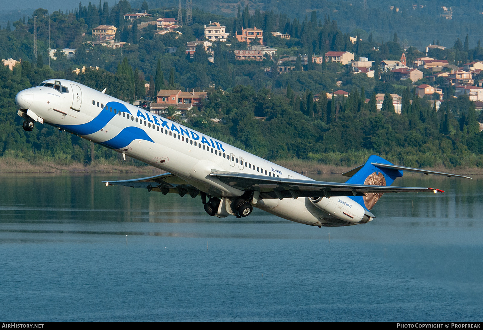 Aircraft Photo of SX-BMP | McDonnell Douglas MD-82 (DC-9-82) | Alexandair | AirHistory.net #559265